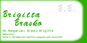 brigitta brasko business card